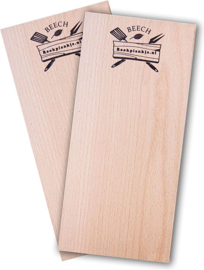 Rookplank Beuken | 2 stuks | BBQ | Rookhout |