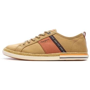 Pepe Jeans - Lage Sneakers - Beige - Veters - Maat 41