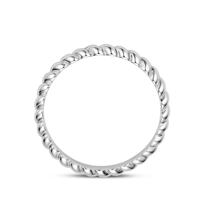 Gerhodineerd Zilver Ring 1339498
