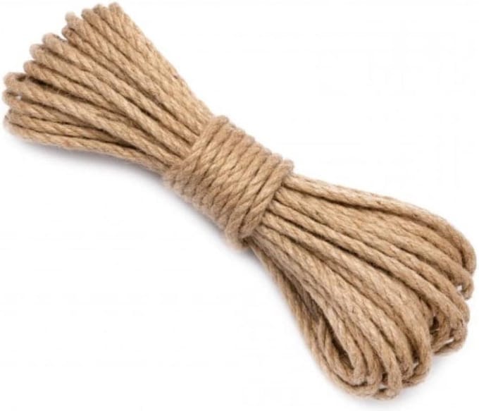8 mm - 30 m Jute Touw Jutekoord Decoratief Koord