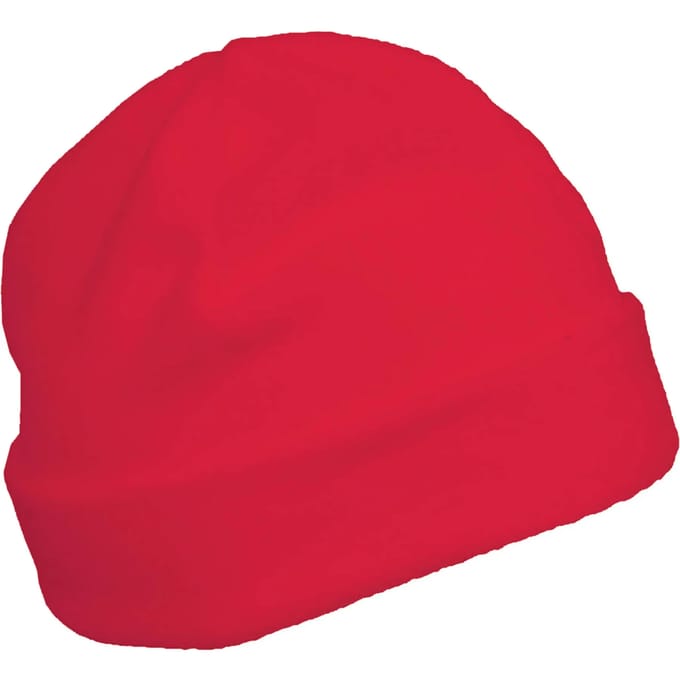 K-up Fleece muts KP877 - Red - 55 cm