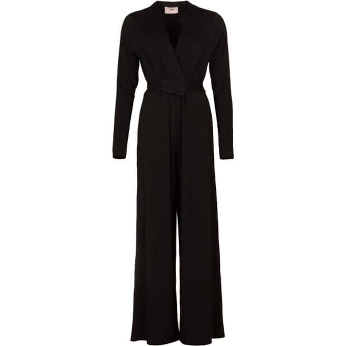 Freebird Jumpsuit  Zwart Vasili Ls