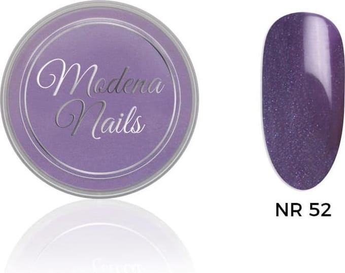 Modena Nails Acryl Glitter Paars – 52