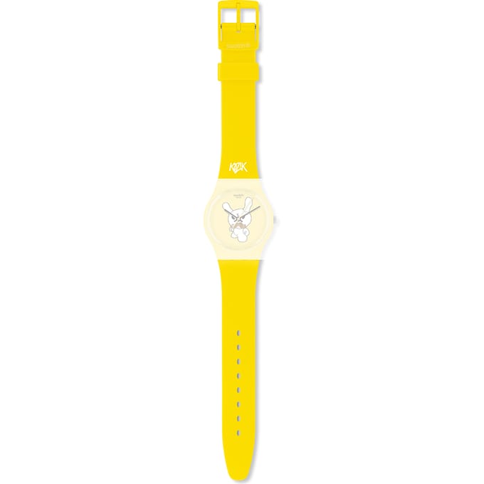 Swatch Plastic - Originals Medium (34mm) /Access/Solar/Musicall/Stop - G/SK/SL/SR/SS/SO28 AGJ130 GJ130 Ski Instructor Horlogeband