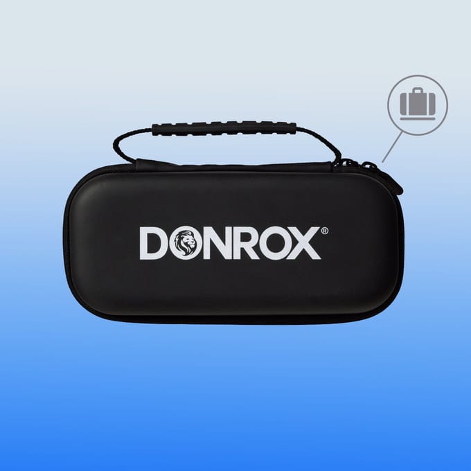Donrox Ride F524 – Compressor | Luchtcompressor | Bandenpomp Fiets & Auto | Elektrische Fietspomp – Draadloos & Compact