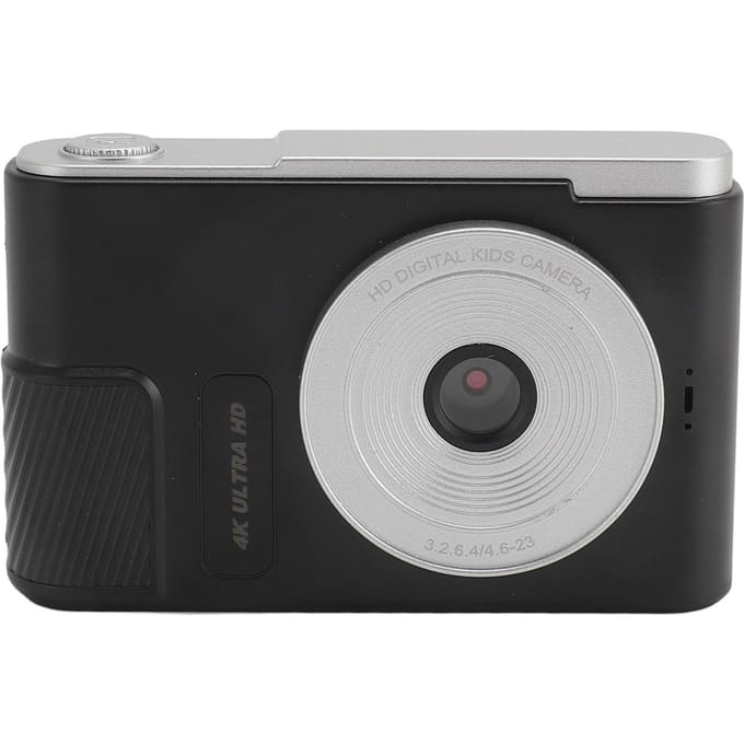Appareil photo numérique 48MP 4K 16x Zoom numérique Écran 2,4 pouces Appareil photo compact portable pour enfants étudiants noir