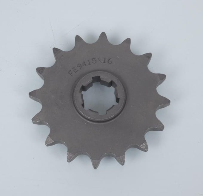 Voortandwiel FE voor motor Hyosung 125 Comet 2003 tot 2008 16 tanden P428 Nieuw