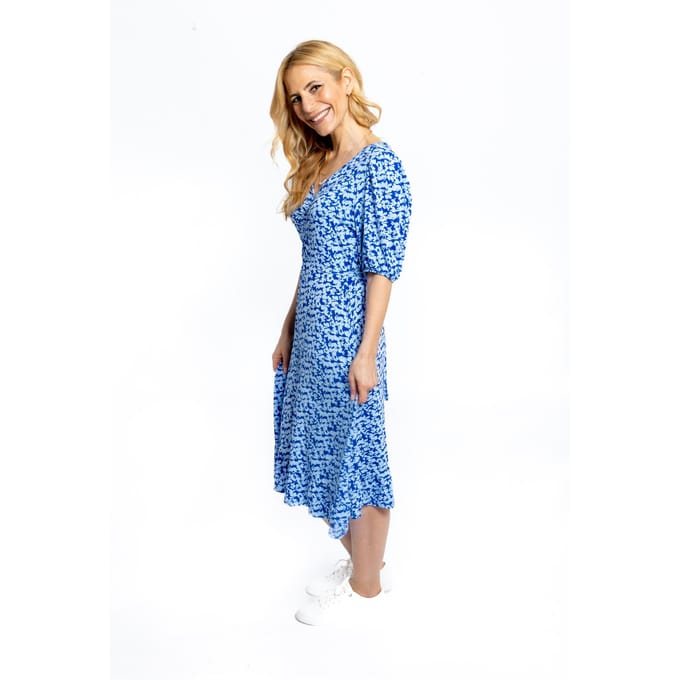 Anna Floral Midi Dress