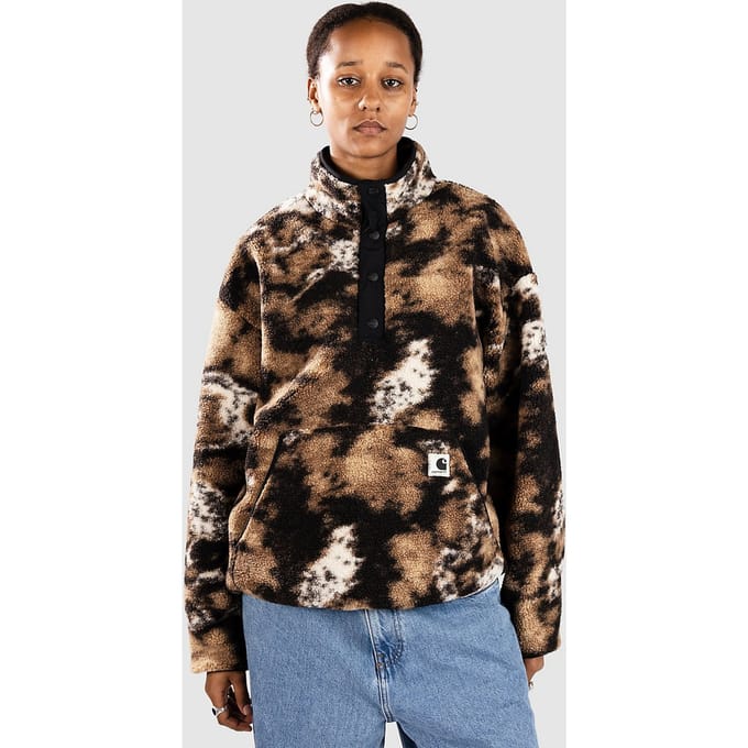 Carhartt WIP Elliot High Neck Liner Half-Zip Fleece Trui patroon