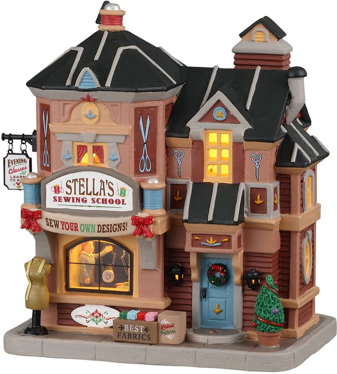 Lemax - Stella's Sewing School