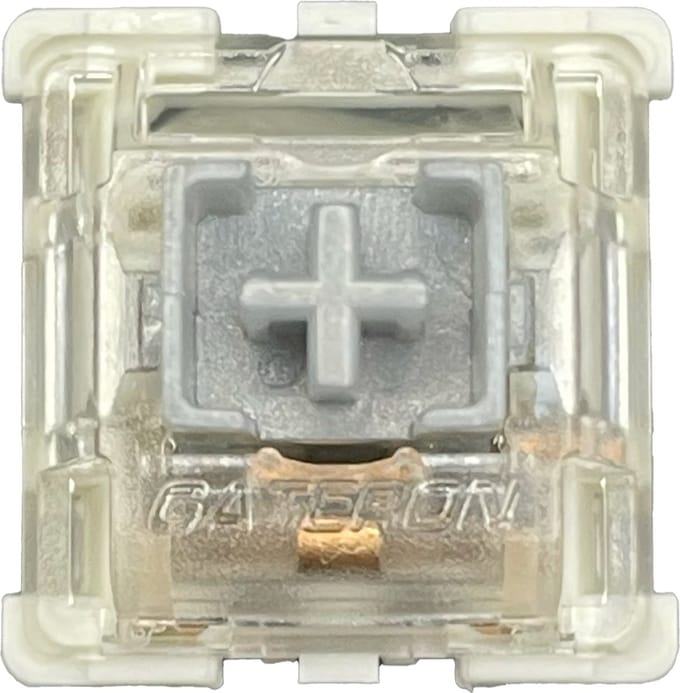 Gateron SMD Silver Pro Mechanische Switches - Linear - 30 stuks