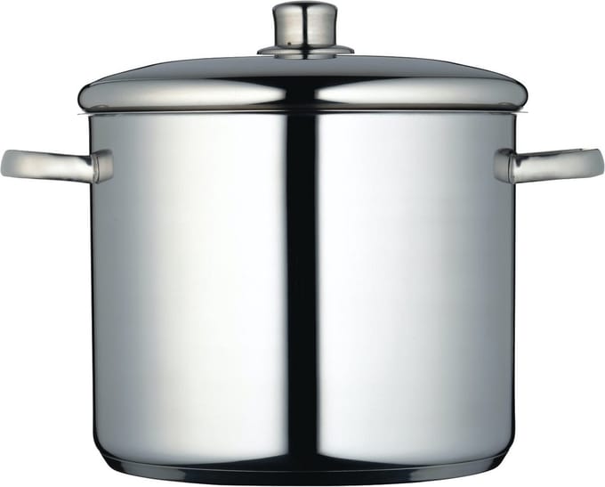 Masterclass Inductie-Veilige Roestvrij Stalen Soeppan Met Deksel - 11 Liter