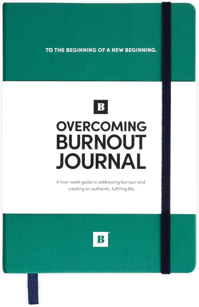 Zelfhulp Dagboek voor Stress, Burn-out Preventie en Mentaal Welzijn | Mindfulness & Dankbaarheid