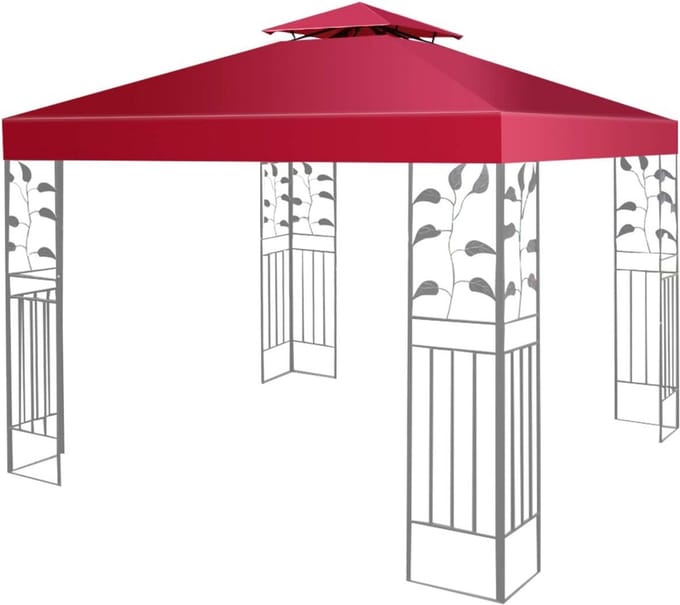 Waterdicht Vervangend Dak voor Partytent 3x3m - Dubbellaags Ventilatie - UV-bestendig