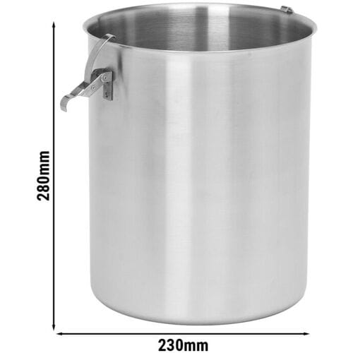 GGM Gastro Edelstahlbehälter für Saucenspender - 10 Liter