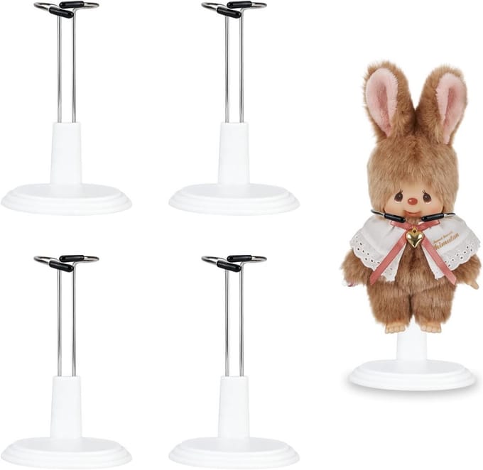 Verstelbare Poppenstandaards - Set van 4 voor Knutselpoppen en Teddyberen