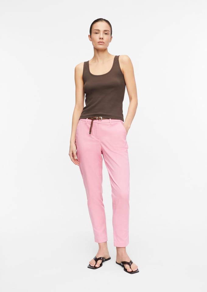 Dames chino broek COMMA Baumwoll