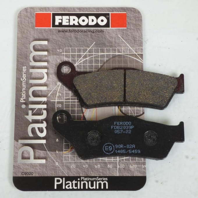 Plaquette de frein Ferodo pour Scooter Benelli 150 Macis 2011 à 2012 AV / AR Neuf