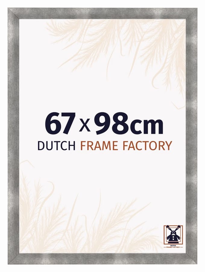 Fotolijst 67x98 cm - MDF - Metaal Vintage - Praag