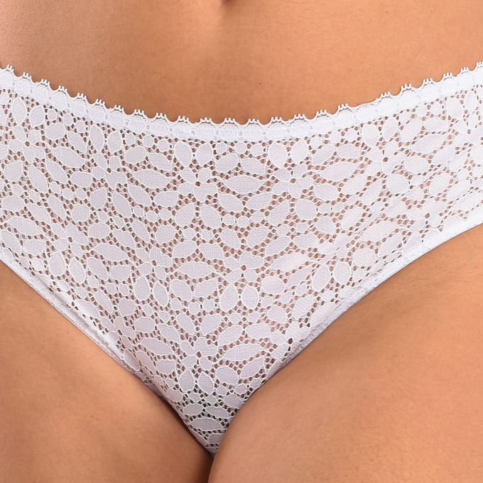 Kanten slip met binnenvoering 00DFW dames