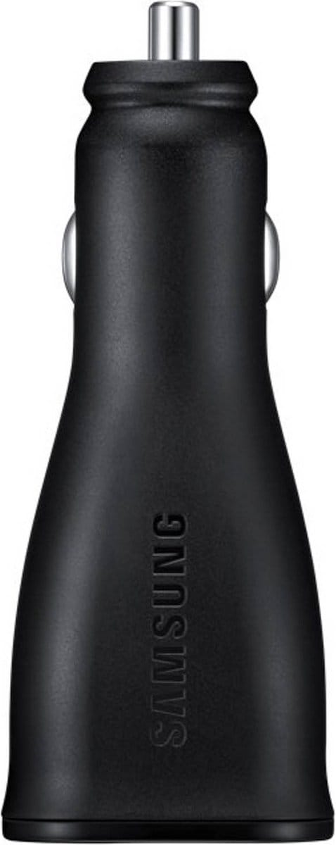 Samsung autolader micro USB - zwart + datakabel - duo - snel laden