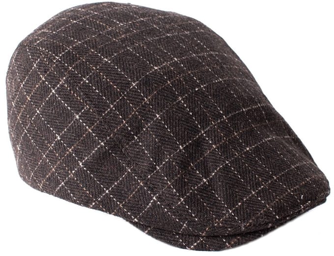 Tresanti DEVLIN Big check flatcap Brown (TRHTIE133 - 400)