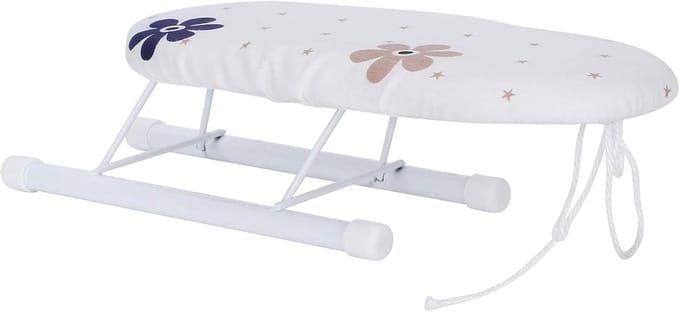 Strijkplank - Strijktafel Strijkplankje - Kleding Strijken - Ruimtebesparend Opklapbaar - Compact - Grijs Gestreept