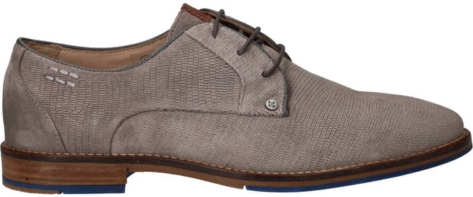 Berkelmans Posadas Veterschoenen - Heren - Grijs - Maat:40