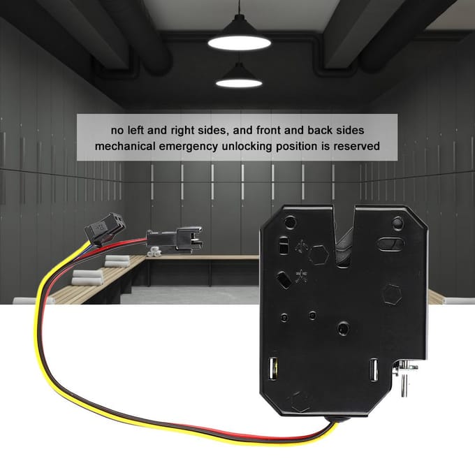 Verstelbaar Digitaal Slim Elektrisch Kabinet Elektromagnetisch Slot DC24V black