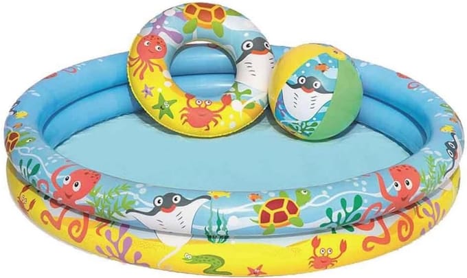 Kinderbadset Watervrienden 122 x 20 cm