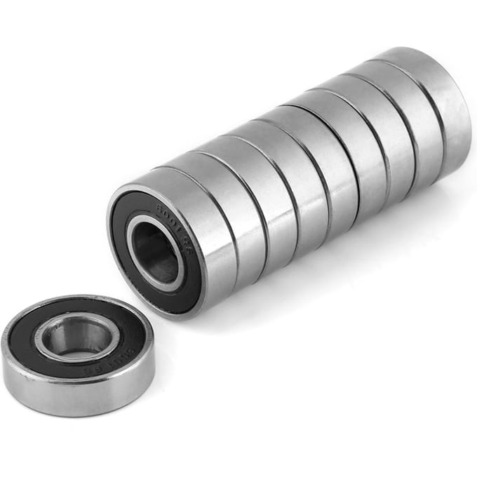 10 Stuks Duurzame Multi-Use Rubber Afgedichte Diepgroef 60012RS Kogellagers(12x28x8mm)