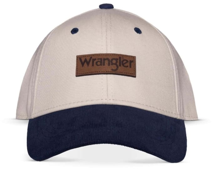 Wrangler - Herdsman Cord Verstelbare pet - Gebroken wit/Blauw