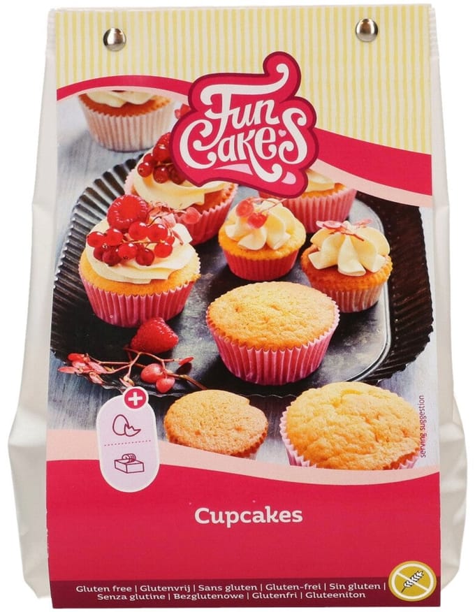 FunCakes Mix voor Cupcakes Glutenvrij - 500g - Bakmix