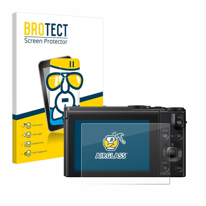 Screenprotector voor Panasonic Lumix DMC-LX15 Beschermglas transparant