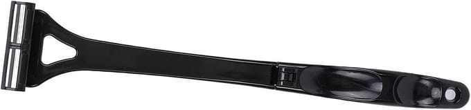 Ontharings Trimmer - Lichaamsgroomer Handmatig - Gladde Huid - Lang Handvat - 44 cm - Grijs