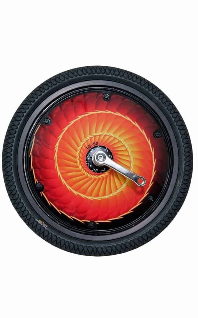 Qu-Ax 20 inch Eenwieler Wielkap Firewheel