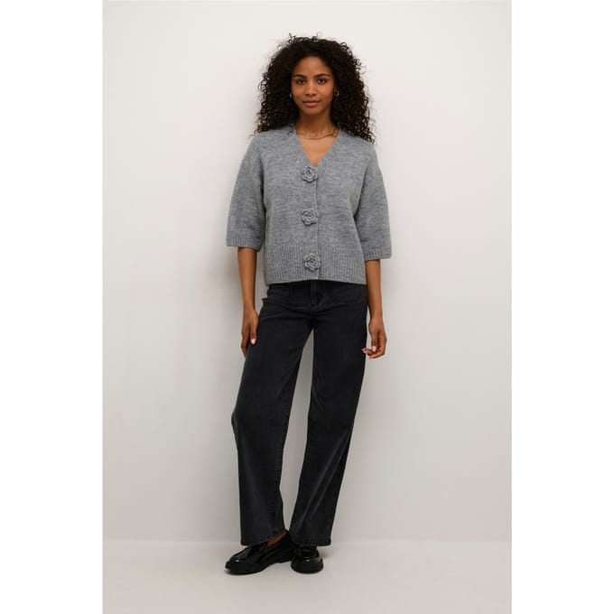 Kaffe KArosie Cardigan Dames Vest - Maat M
