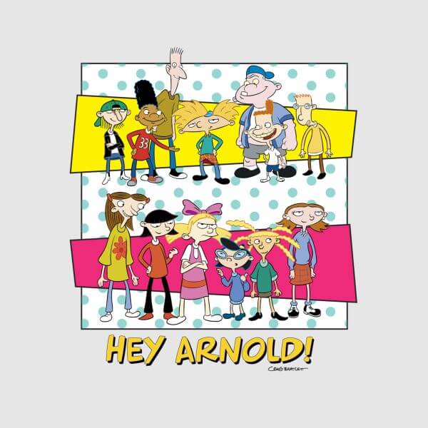 Hey Arnold Guys & Girls Women's T-Shirt - Grijs - S