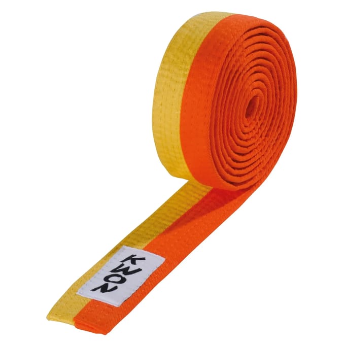 Budō riem 2 kleuren Kwon
