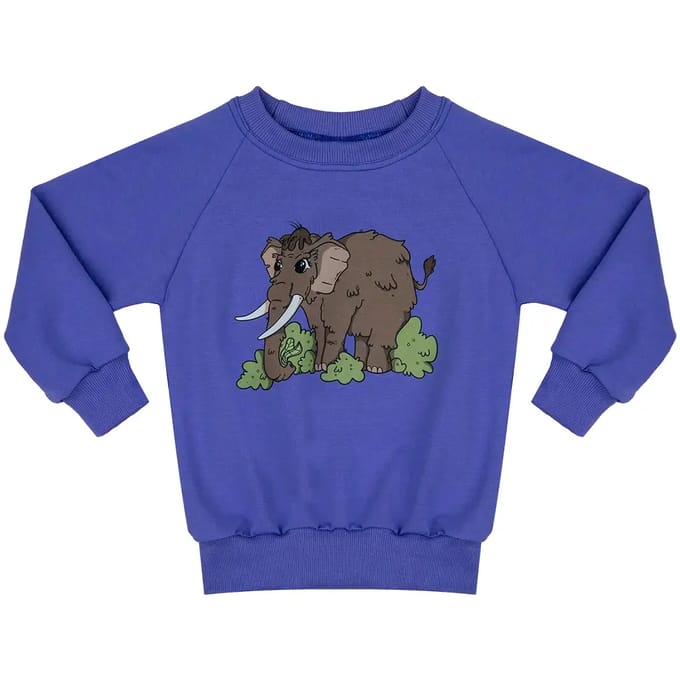 Junior Sweatshirt Raspberry Republic Wooly Mammoth