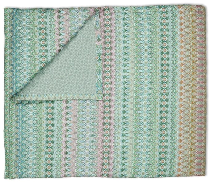 Pip Studio Ashanti Bedsprei - 270x260 cm - Groen