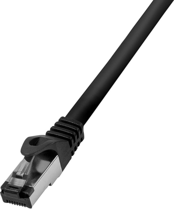 LogiLink CQ8113S netwerkkabel Zwart 20 m Cat8.1 S/FTP (S-STP) Rond