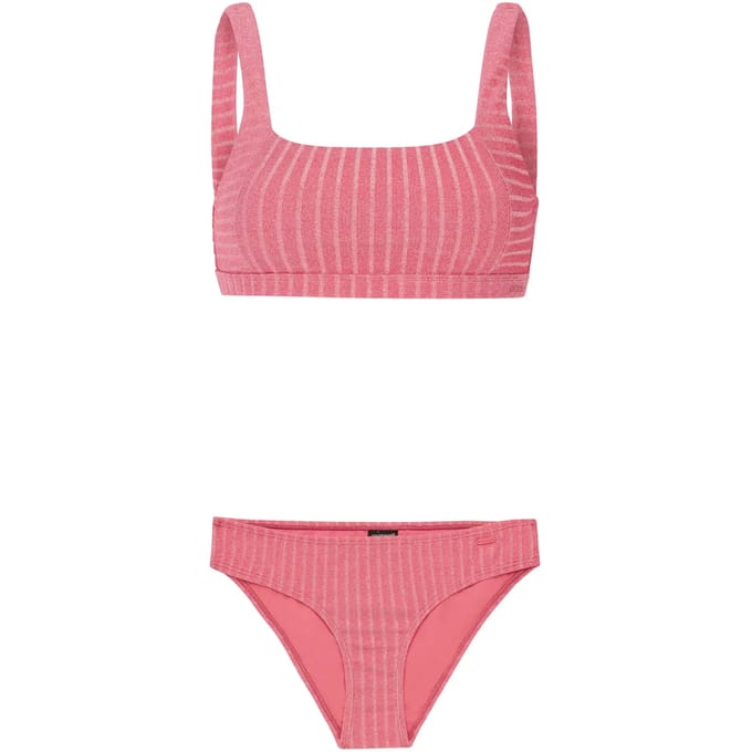 Protest Prtnancy – Bralette bikini set Dames – Gespsluiting – Uitneembare vulling – Guava Pink