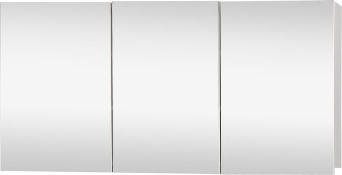 Differnz Brida spiegelkast 50x100x15cm 3 deuren wit