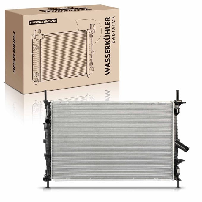 Frankberg 1x radiator waterkoeler motorkoeler voor Ford Transit V363