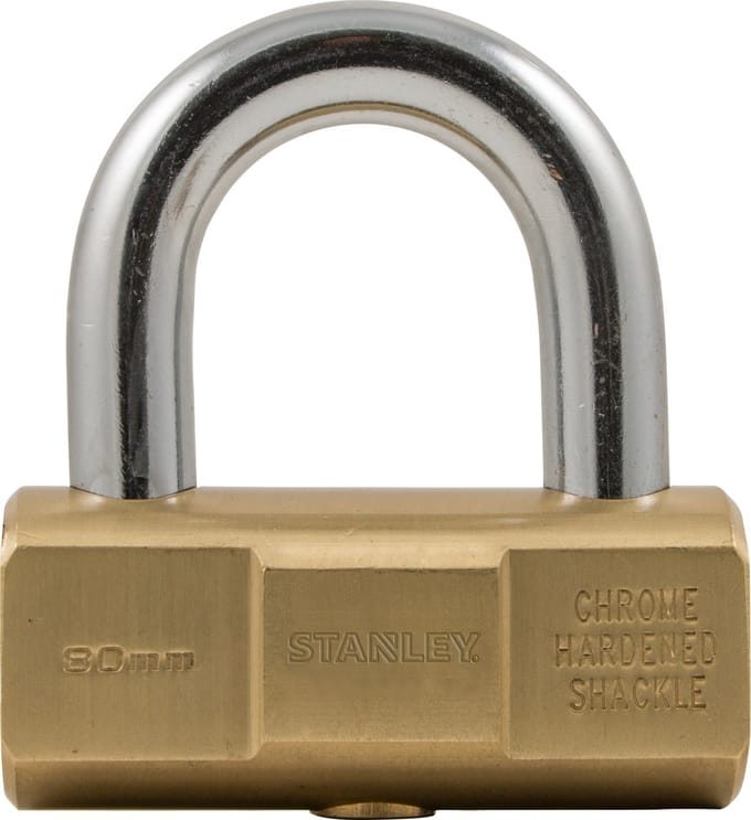 Stanley 81124 371 401 Hangslot 80 mm Sleutelslot