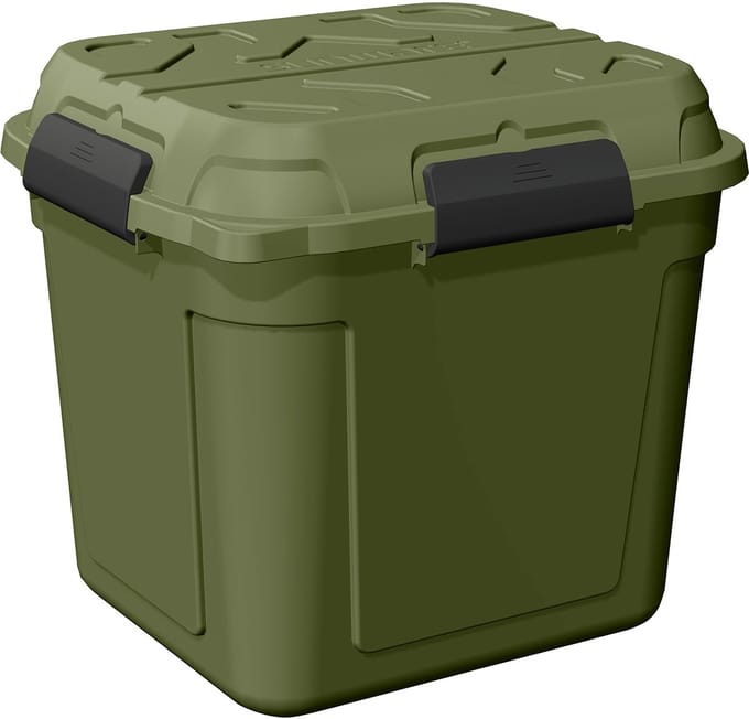 Sunware Q-line waterdichte opbergbox met deksel 110L - 60.1x53.1x54.5 cm