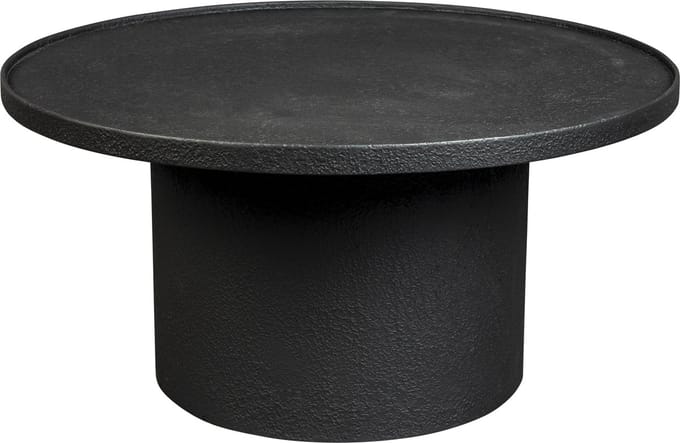 Dutchbone Winston Salontafel Rond Zwart