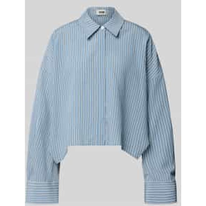relaxed fit blouse van viscosemix model 'OSHIA'