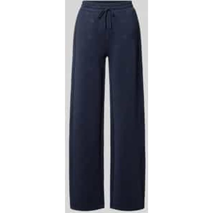 Wide fit sweatpants met all-over logoprint model 'Calista'